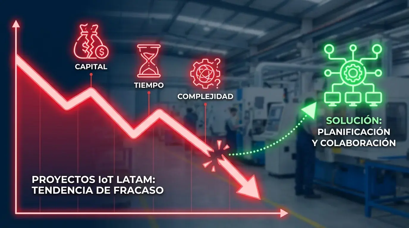¿Por qué fallan el 70% de los proyectos IoT en Latam?