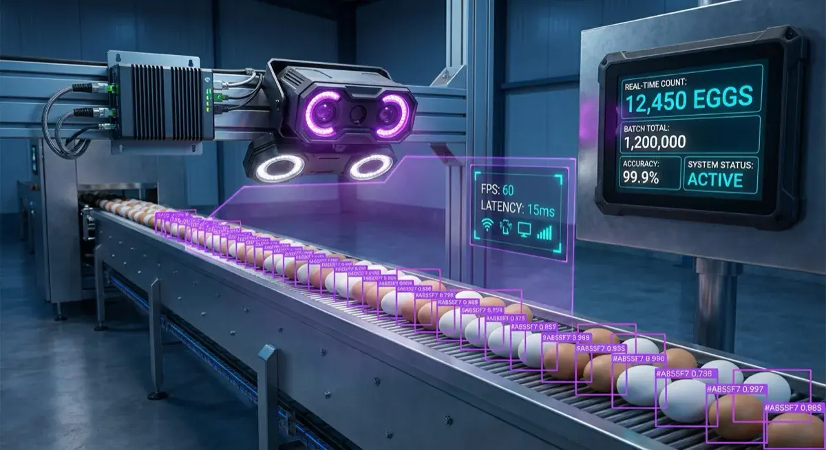 iGromi Cam - Conteo de Huevos IA