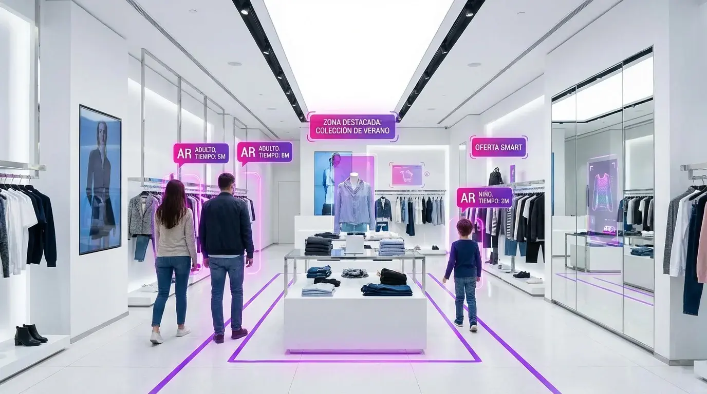 Tienda inteligente con análisis de datos en tiempo real