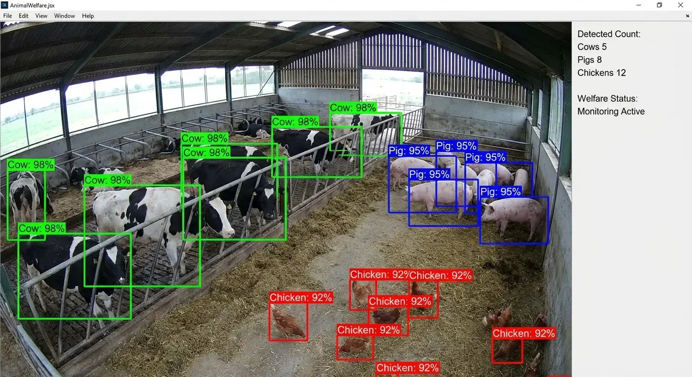 Visión Artificial detectando animales