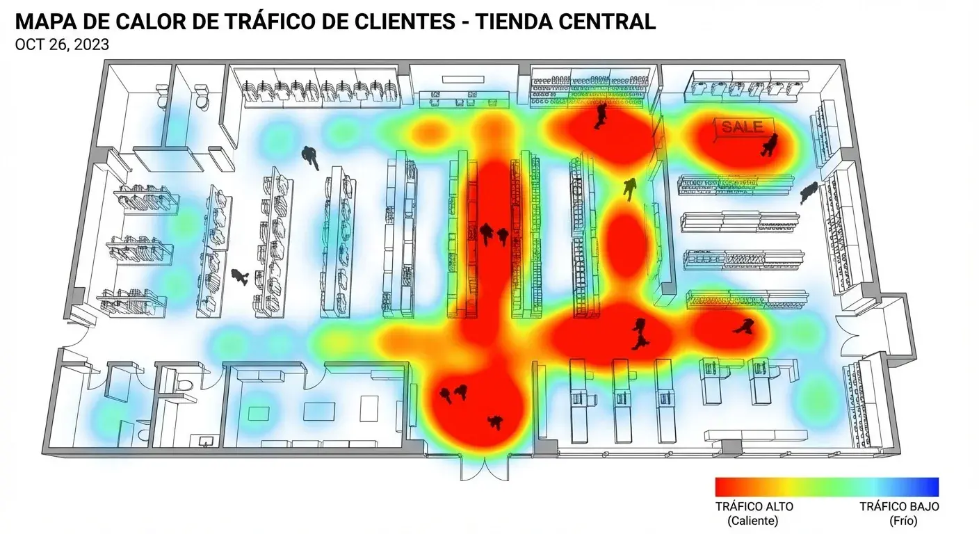 Mapa de Calor de Tienda
